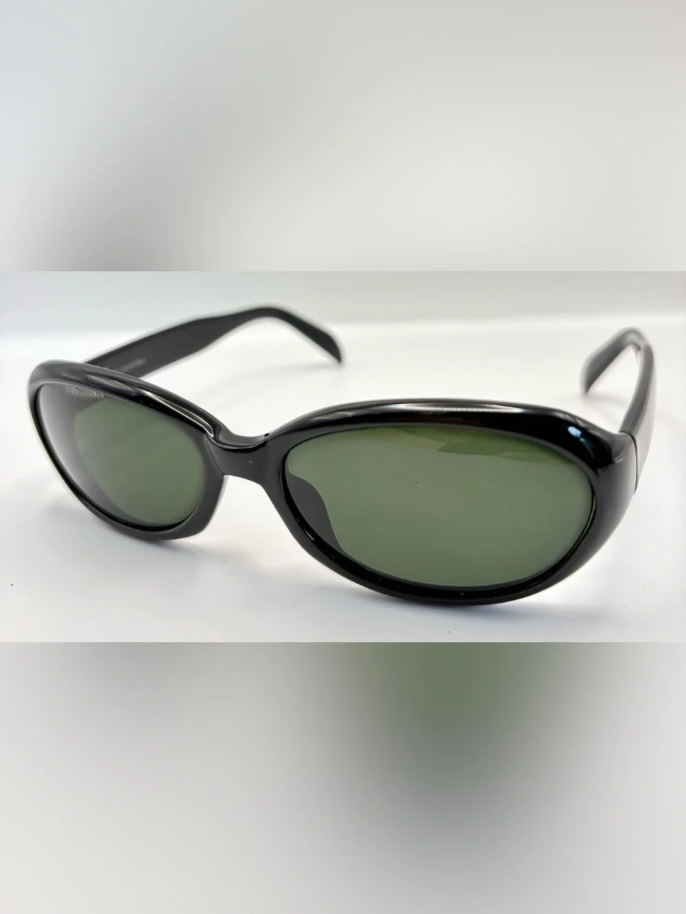 Calvin Klein 3037S Black Oval Sunglasses Frames Only